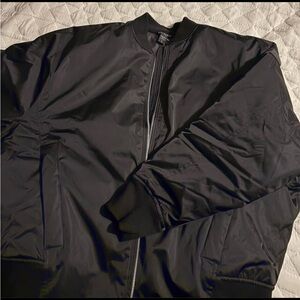 Athleta Women’s Black Bomber Jacket